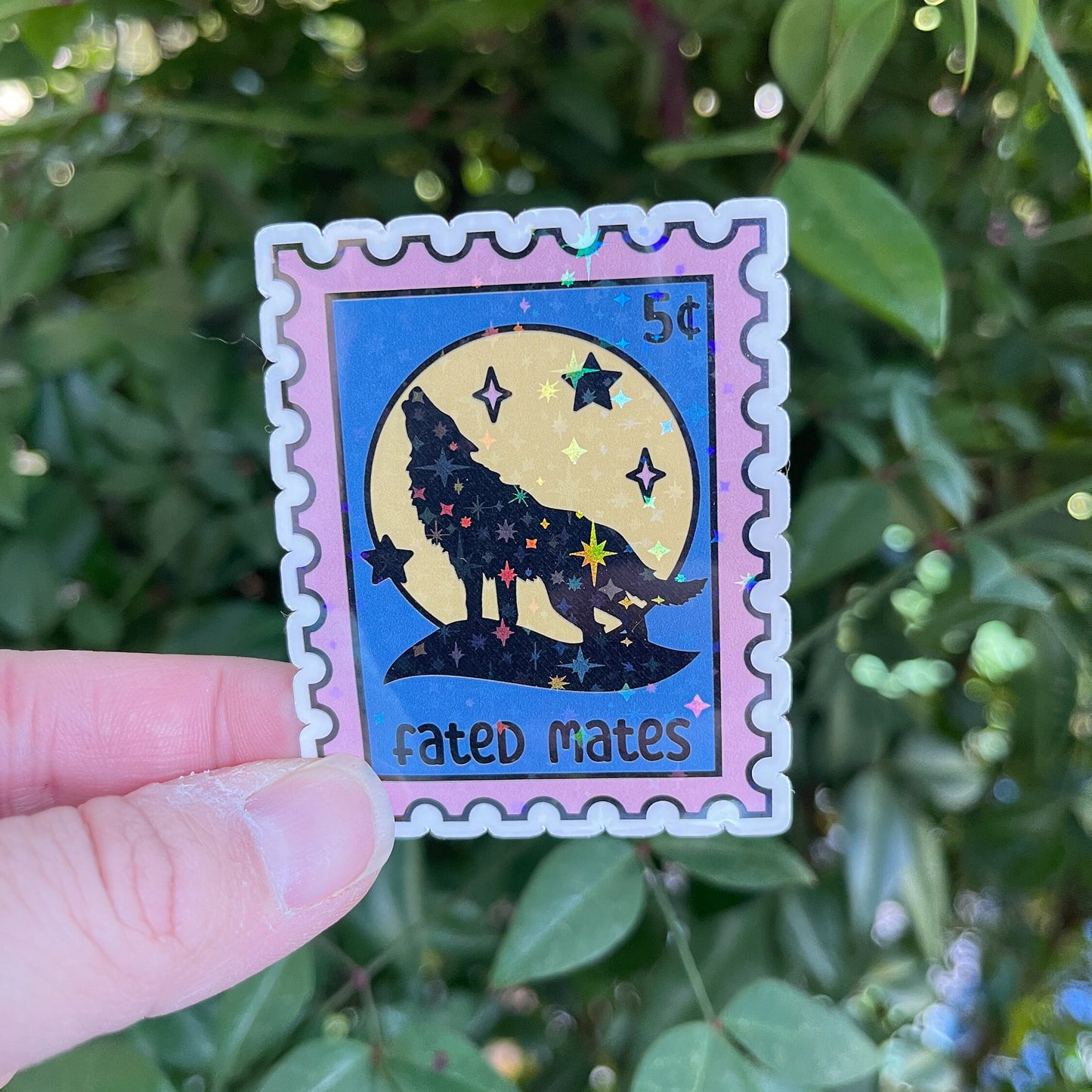 Fated Mates Stamp Sticker - Book Lover - Smut - Booktok - bookish Sticker - kindle sticker - e-reader - Booktrope Sticker