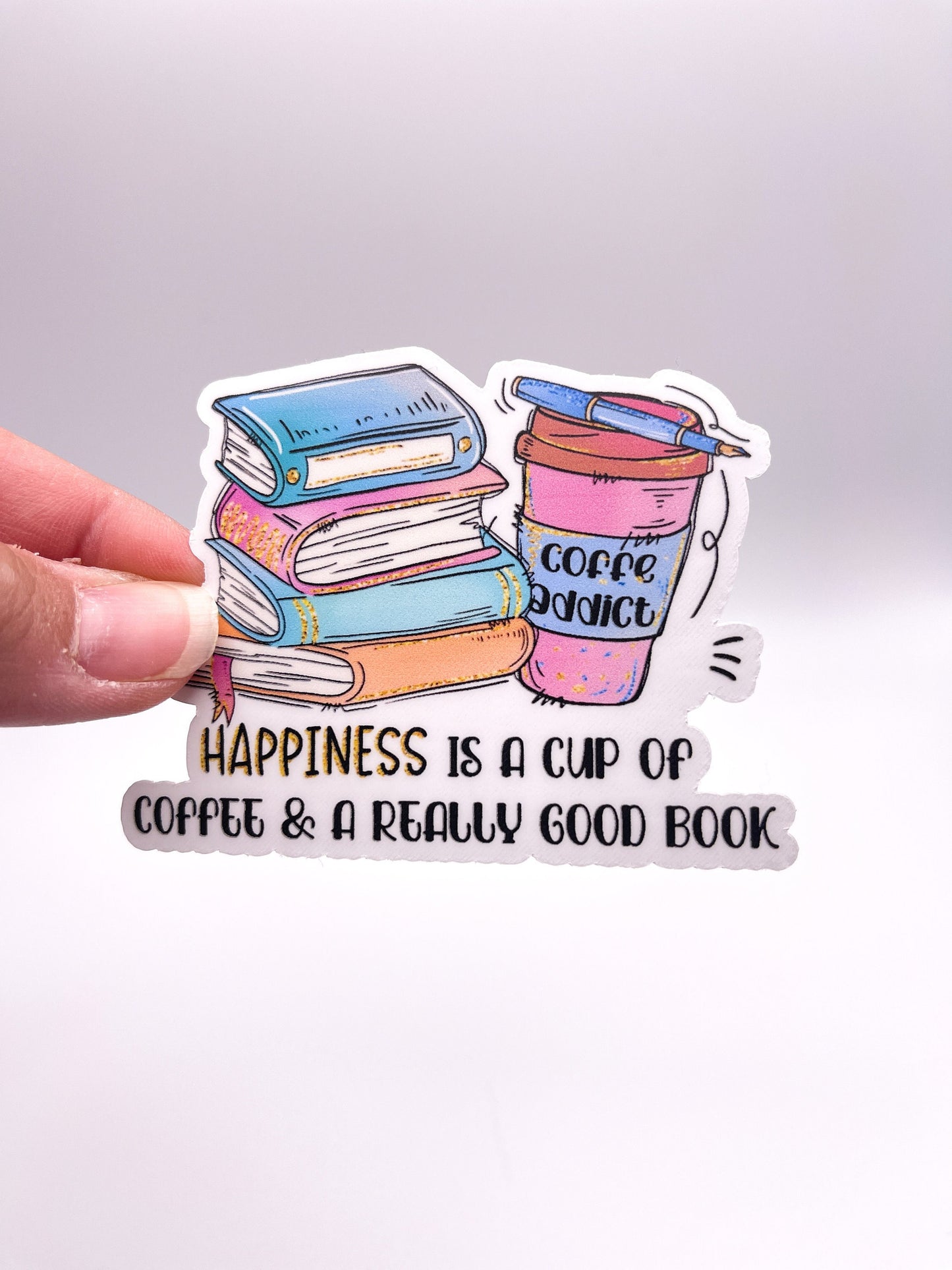 Hip Book Lover Sticker Bundle