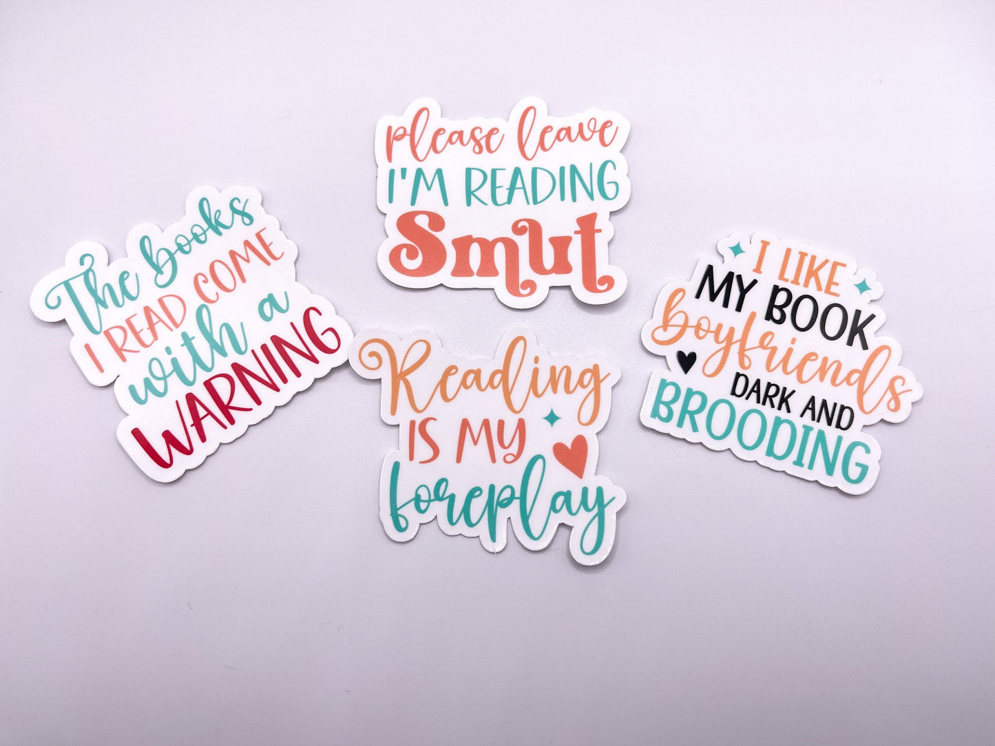 Smut Sticker Bundle - Smut Stickers - Book Lover - Booktok