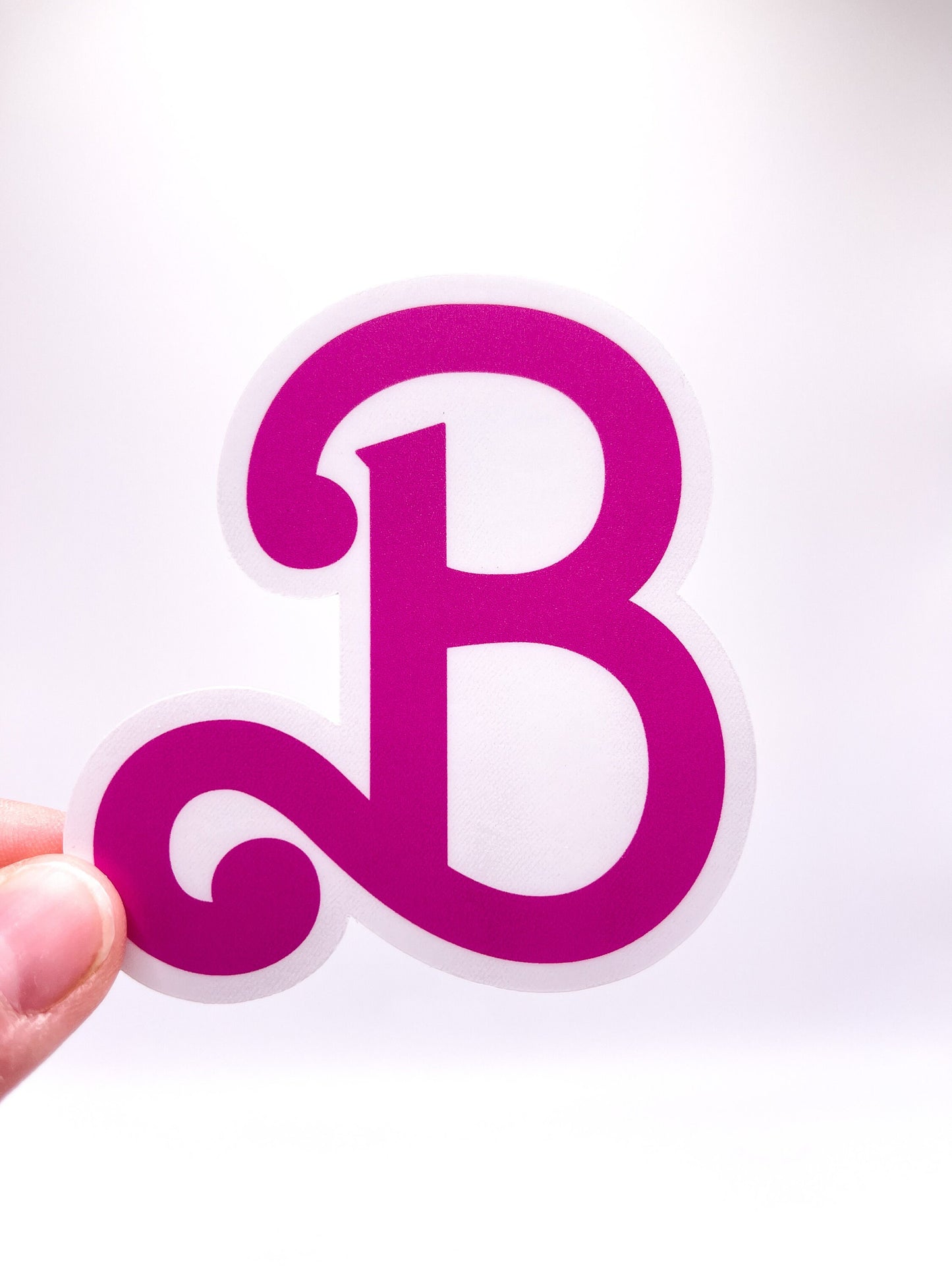 B Letter Sticker - Retro 90's