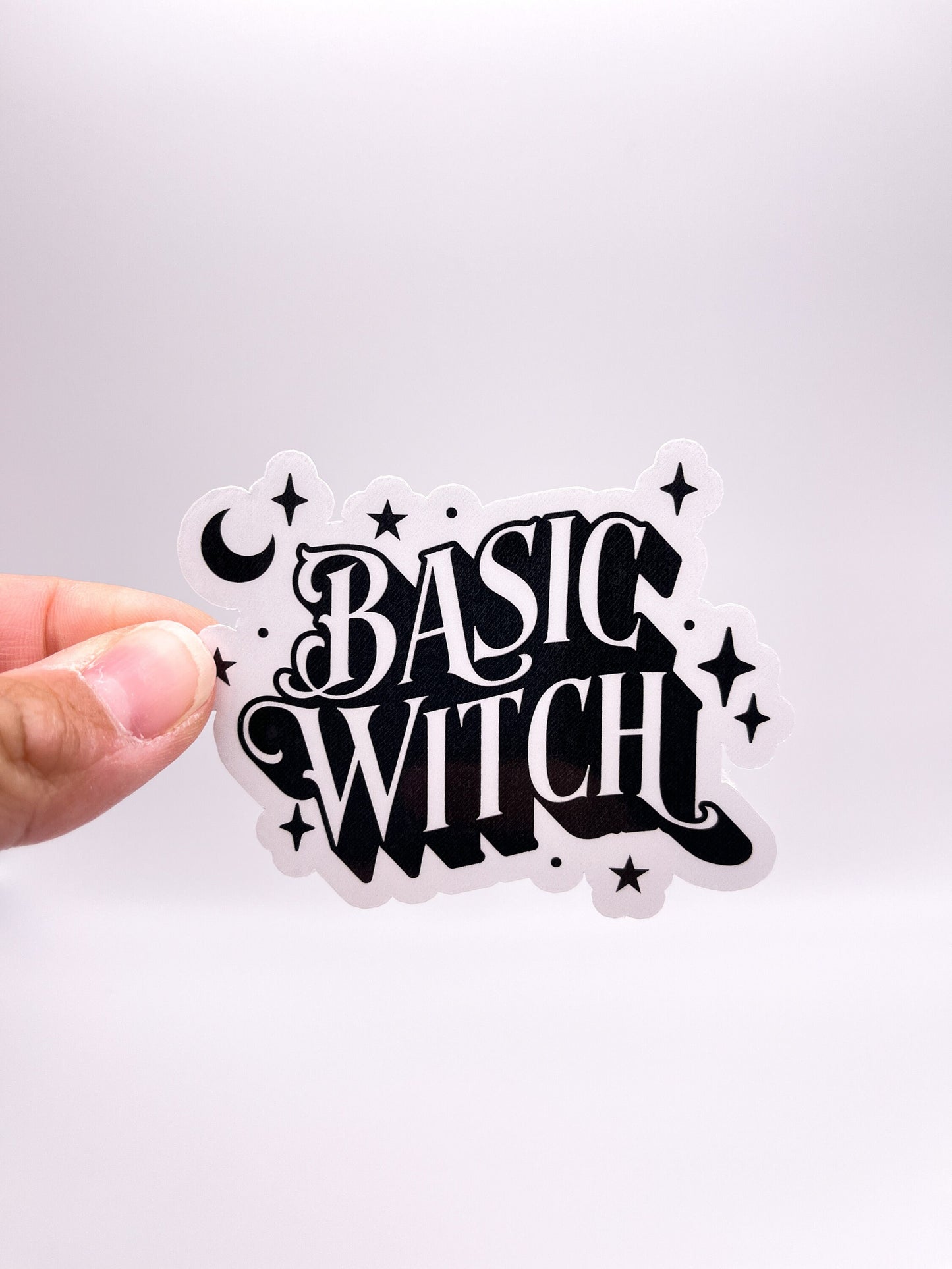 Basic Witch Sticker - Halloween Sticker - Witch - Basic
