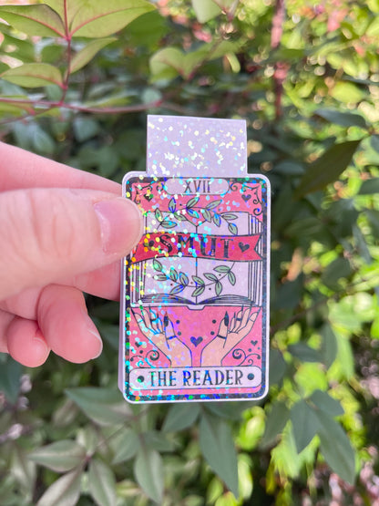 Tarot Card Smut the Reader Magnetic Bookmark - Book Lover - Smut - Booktok - bookish merch - booktropes