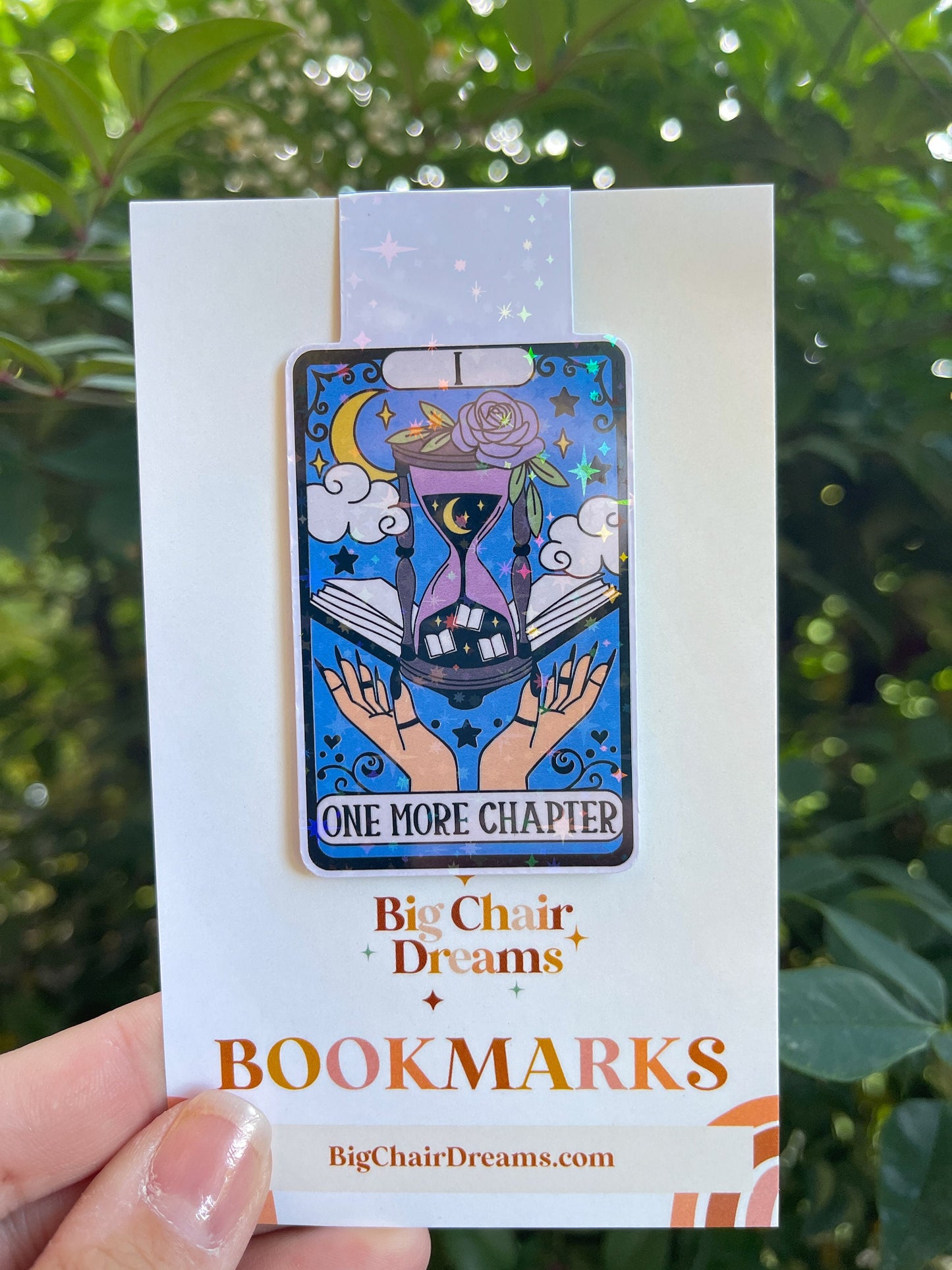 Tarot Card One More Chapter Magnetic Bookmark - Book Lover - Booktok - bookish Sticker