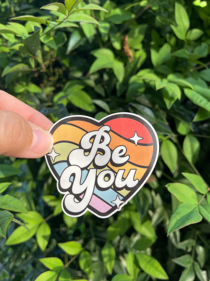 Heart Be You Sticker - Ally - LGBTQ+ - LoveisLove