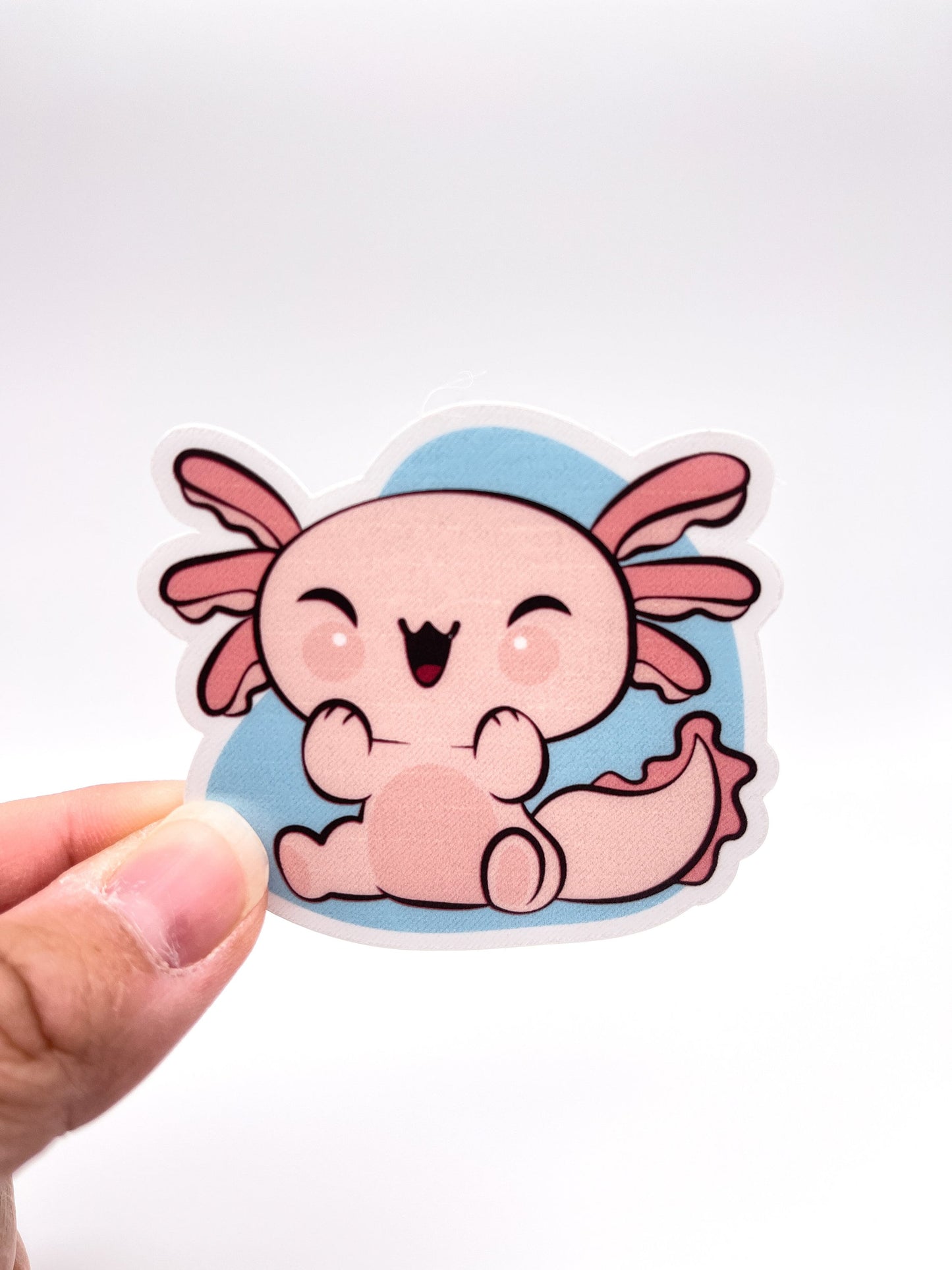 Happy/Laughing Axolotl Sticker