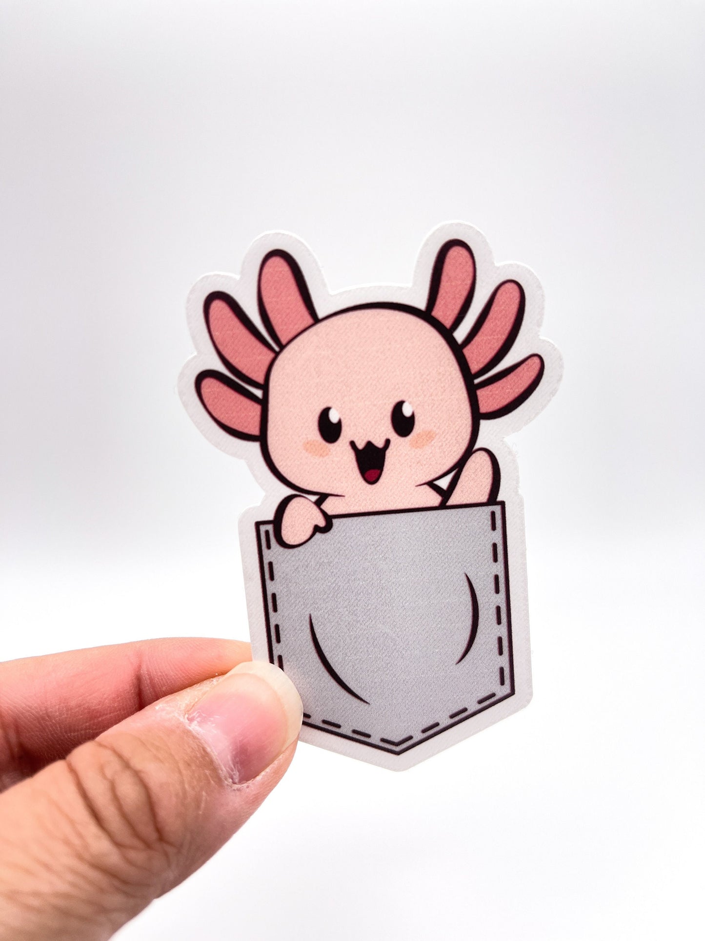 Pocket Axolotl Sticker