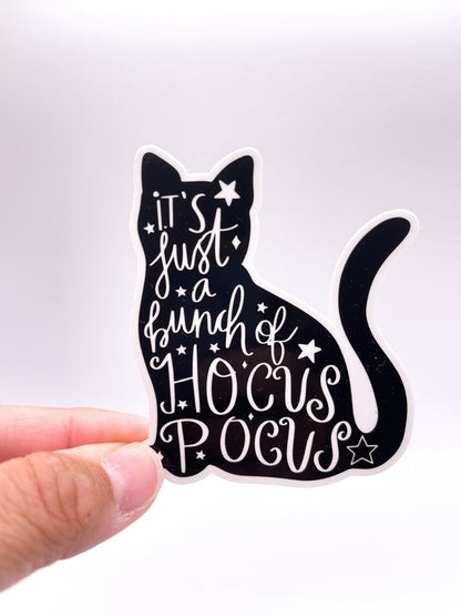 Cat Just a Bunch of HP Sticker - Halloween - Halloween Movies