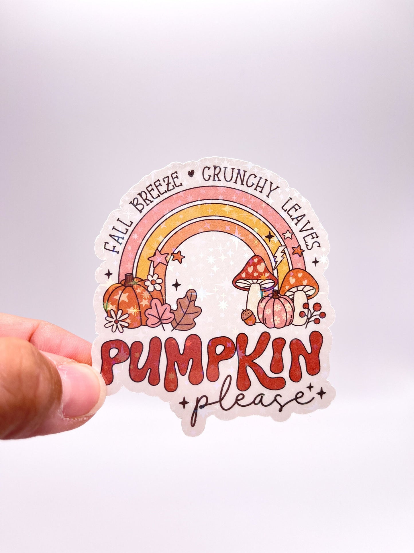 Pumpkin Please Sticker - Halloween - Fall Season - Pumpkin Season - Thanksgiving