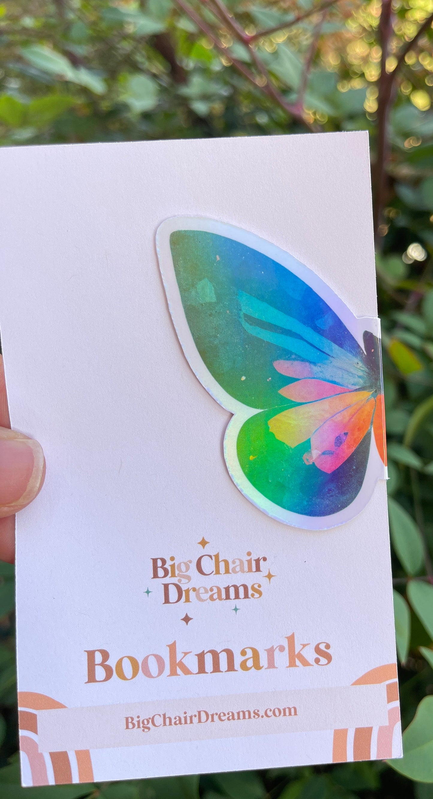 Butterfly Side Magnetic Bookmark - Book Lover - Gift - Booktok