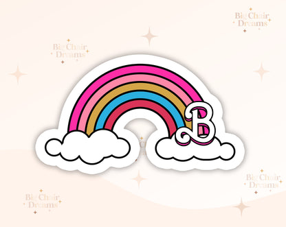 Rainbow Sticker - Retro 90's