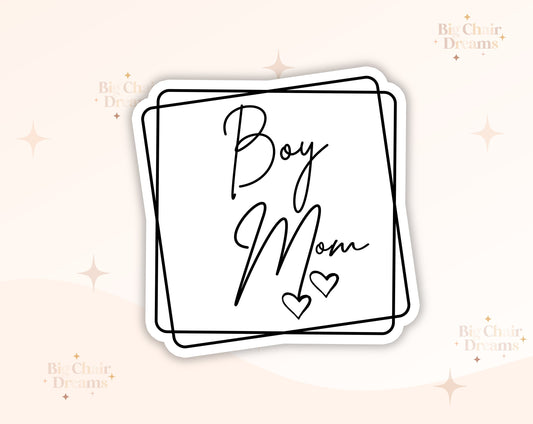 Mom Sticker - Mom of Boys - Mother's Day Gift - Motherhood