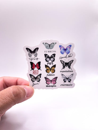 Album Butterflies Sticker