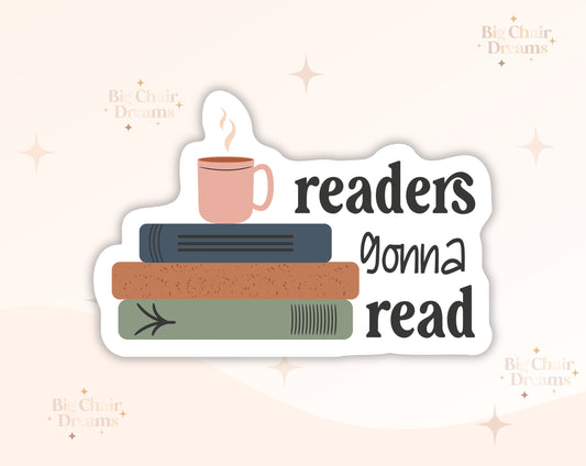 Readers Gonna Read Sticker